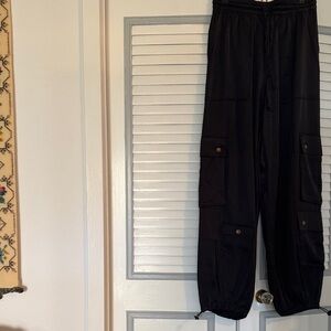 Chaser Women's Black Cargo Pants